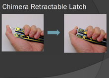 Load image into Gallery viewer, Chimera V2 Stonewashed - Carbon Fiber/Blue G10