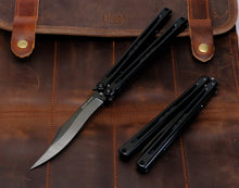 Load image into Gallery viewer, COMING SOON - Mutalisk Balisong - DLC Black Stealth- First Production