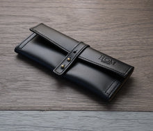 Load image into Gallery viewer, Hom Design - Black Leather pouch
