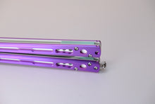 Load image into Gallery viewer, Chimera V2 Purple - White G10/Tiffany Blue G10
