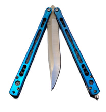 Load image into Gallery viewer, Chimera V2 Purple - White G10/Tiffany Blue G10
