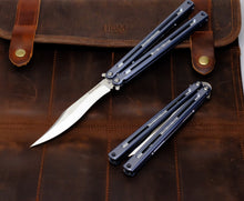Load image into Gallery viewer, COMING SOON - Mutalisk Balisong - Gunmetal Dual Tone- First Production
