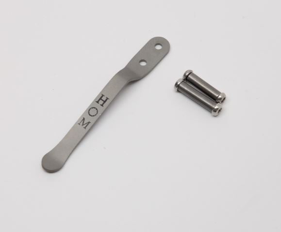 Hom Design Titanium Pocket Clip for Basilisk, Tempest, Prodigy, Maelst ...